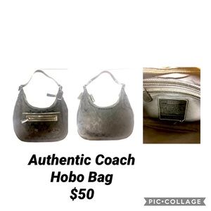 Authentic Coach Hobo Bag